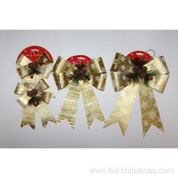 Christmas Wrapping Ribbon Bow For Decoration